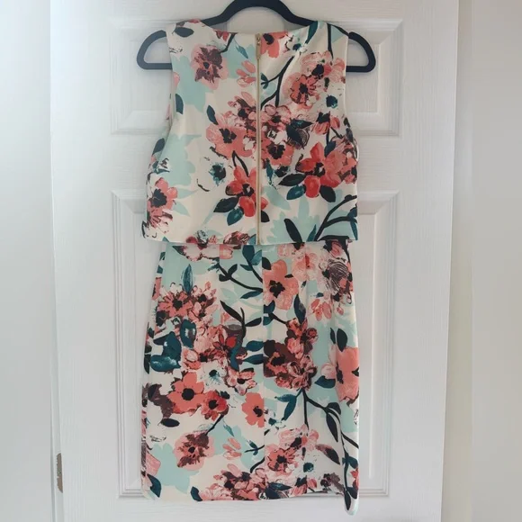 Ivanka Trump Floral Tiered Dress - Picture 2 of 3